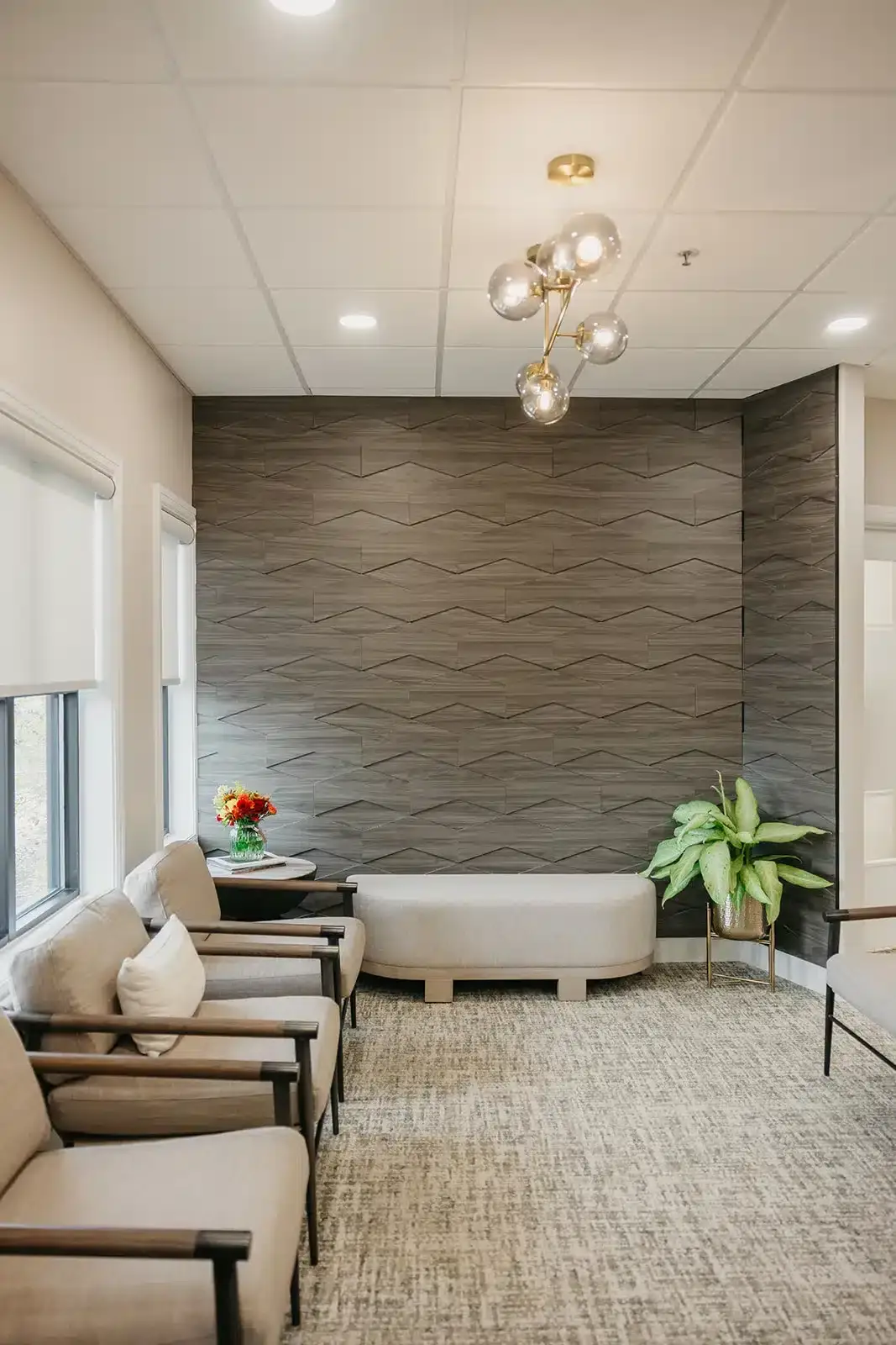 Patient lounge at Advanced Dentistry and Aesthetics